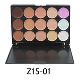 High Definition Long-Lasting Waterproof Cream Concealer - 15 Shades for Natural Brightening and Correction