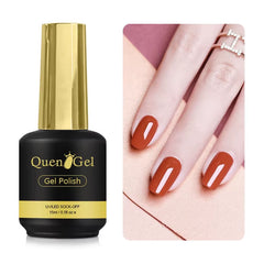 Pumpkin Color Series Gel Nail Polish - OEM Custom Soak Off UV Gel for Nail Salons