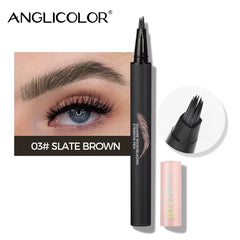 Pigmented Micro Eye Brow Pencil High Quality Brow Liner Pen Vegan Private Label Eyebrow Pencil