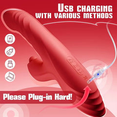 Best Price App Control Retractable Telescopic Dildo 5 Flapping Heat 10 Frequency Vibrator 7 Thrust G Spot Vibrator