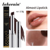 Vitamin E Infused Almost Vegan Lipstick - Nourishing Tinted Lip Balm in Black Honey for Enhanced Natural Color and Moisture