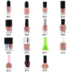 High-Quality Nail Polish Wraps Set with Mixed Patterns for Fashion Design and Manicure Supplies