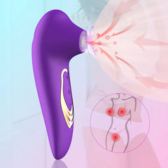 Clitoral and Nipple Stimulator with G-Spot Massaging Function for Women