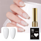 R S Nail Custom Logo High-Quality Self-Leveling Gel Nail Polish - Long-Lasting Non-Yellowing Ice Pink Shade