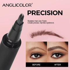 Pigmented Micro Eye Brow Pencil High Quality Brow Liner Pen Vegan Private Label Eyebrow Pencil
