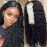 Glueless 5X5 Lace Front Peruvian Human Hair Wig - Pre-Plucked, Ready to Wear