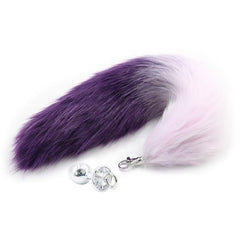 Wholesale High Quality New Detachable Smooth Foxtail Butt Plug Sexy Fox Tail Anal Plug with Separable Metal Anal Toys for Couple