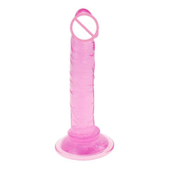 Mini 5 Inch Cheap and Colorful Tpe Soft Realistic Suction Cup Mini Dildo 