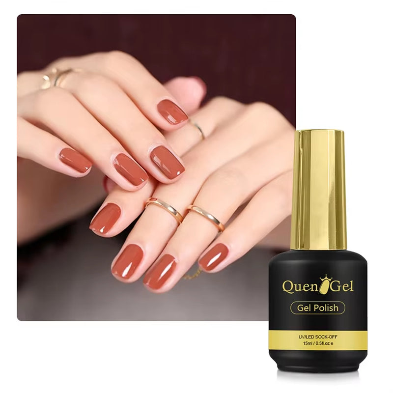 Pumpkin Color Series Gel Nail Polish - OEM Custom Soak Off UV Gel for Nail Salons