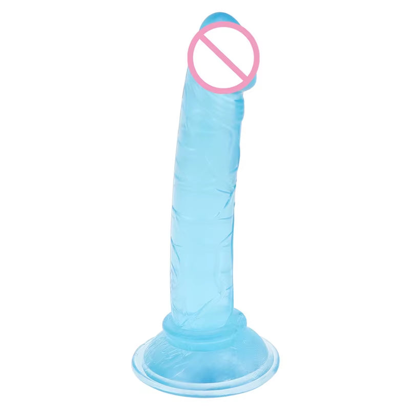 Mini 5 Inch Cheap and Colorful Tpe Soft Realistic Suction Cup Mini Dildo 