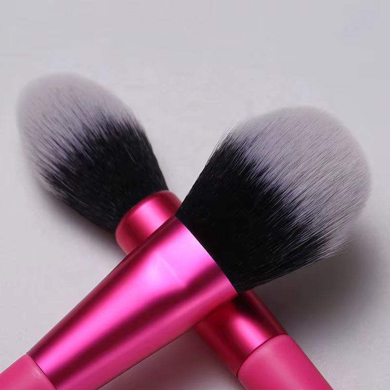 10 Pcs Wholesale Gorgeous Pink Makeup Brush Set Professional Vegan Brushes Kit Synthetic Hair Custom Private Label Services
