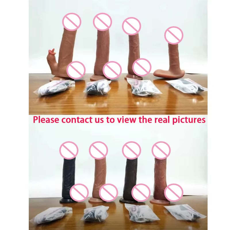 Dildo Vibrator Remote Control Heating Thrusting Dildo Vibrator