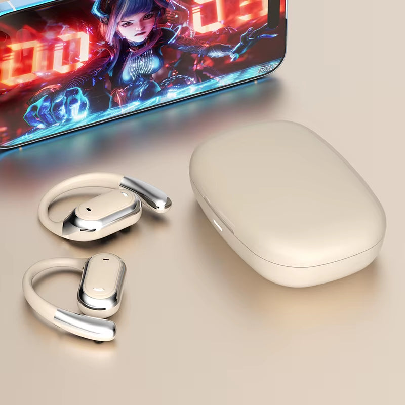 Audifonos Gaming Wireless Earphones 6.0 Hifi Ecouteur for Bluetooth Headphones Noise Cancelling LED Battery APP