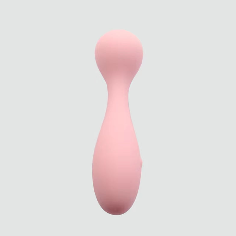 Liquid Silicone Mini Av Wand Massager Clitoral Stimulation Vibrator Sex Toys