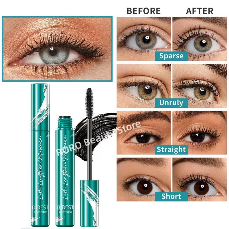 5D Waterproof Long-Lasting Black Silk Fibre for Mascara Mineral Liquid Eyelashes Dropshipping