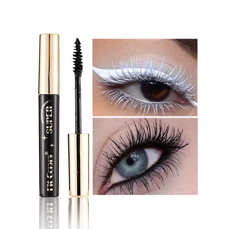 Waterproof 5D Silk Fiber for Mascara with 14 Colors 3D Lash Color Eyelash Extension Thick Lengthening Eye Lashes Cosmetic