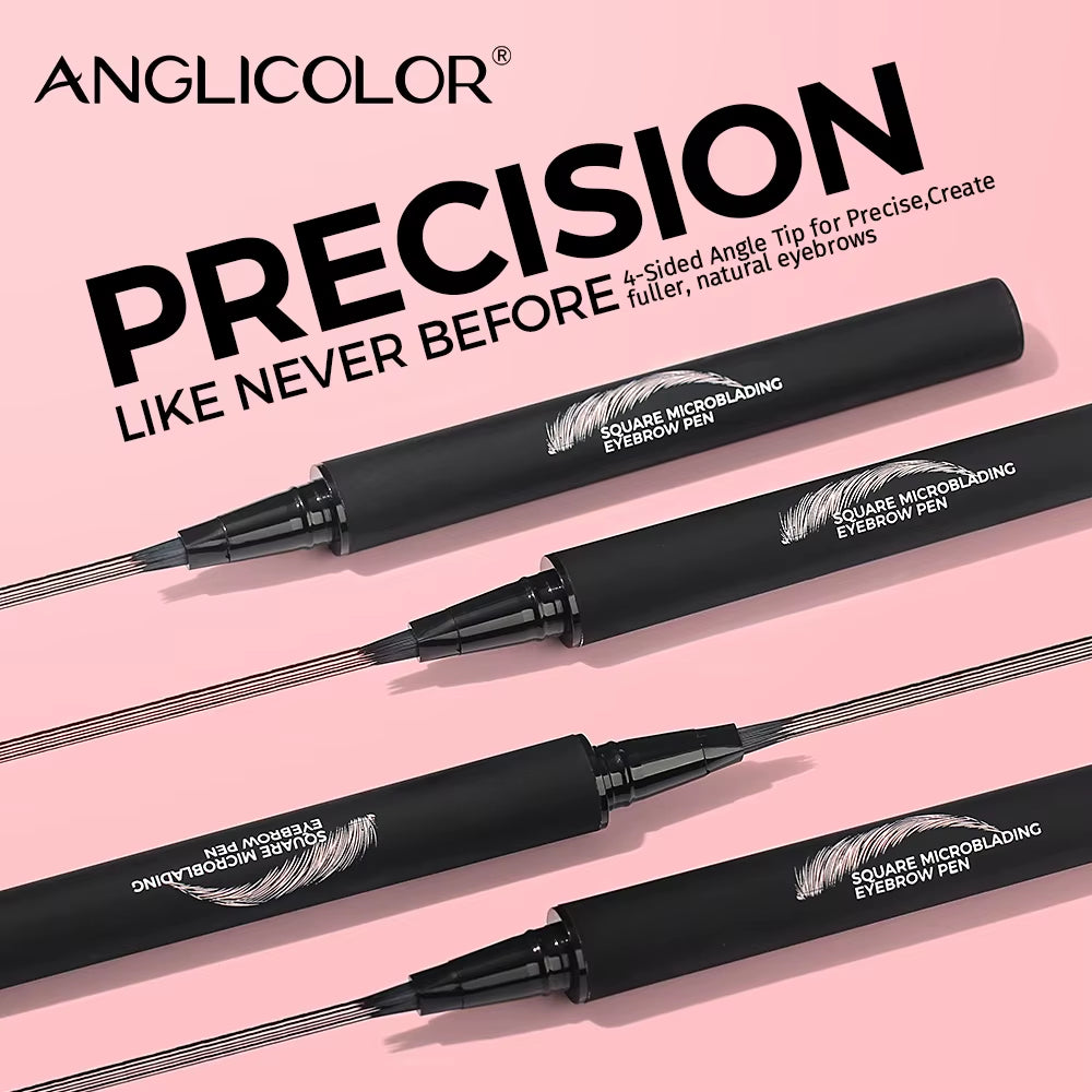 Pigmented Micro Eye Brow Pencil High Quality Brow Liner Pen Vegan Private Label Eyebrow Pencil