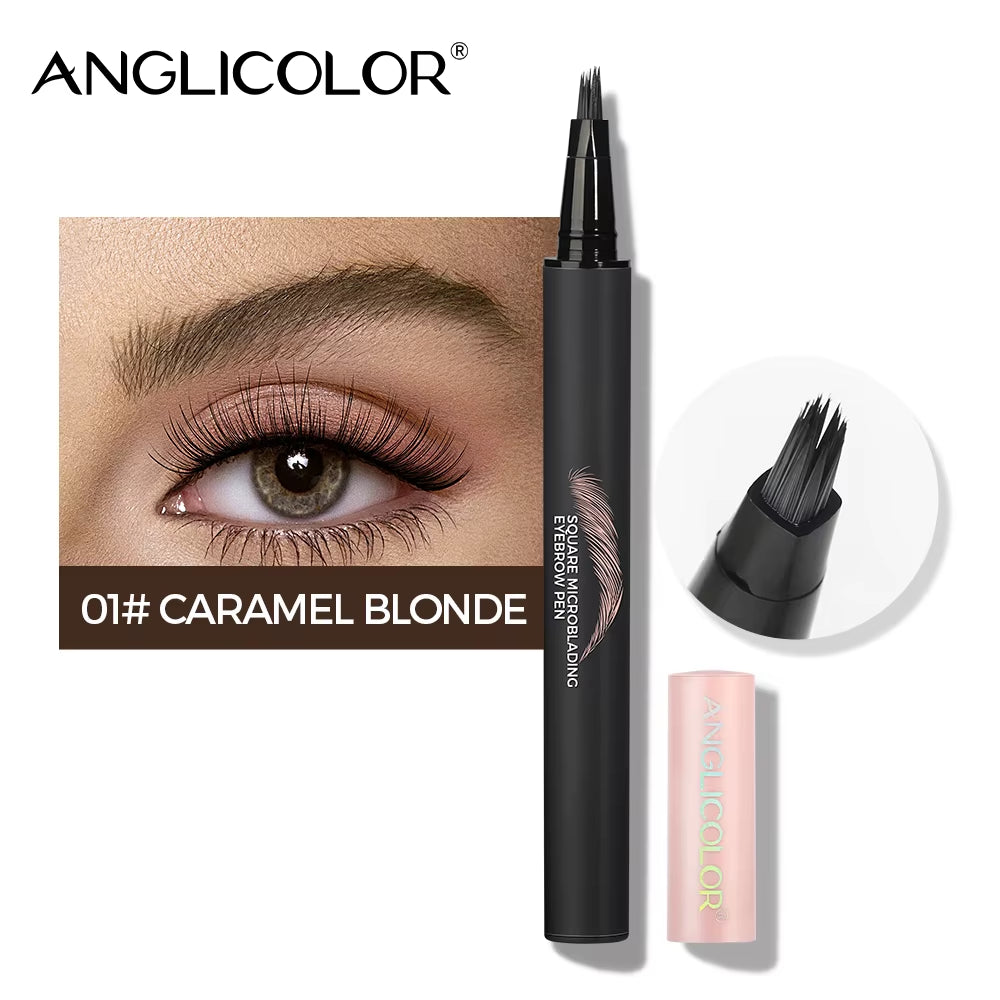 Pigmented Micro Eye Brow Pencil High Quality Brow Liner Pen Vegan Private Label Eyebrow Pencil
