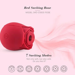 USB Rechargeable Silicone Clitoral Vibrator with Sucking Feature for Women