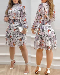 Women's Floral Printed Maxi Dress - Casual Sundress Collection