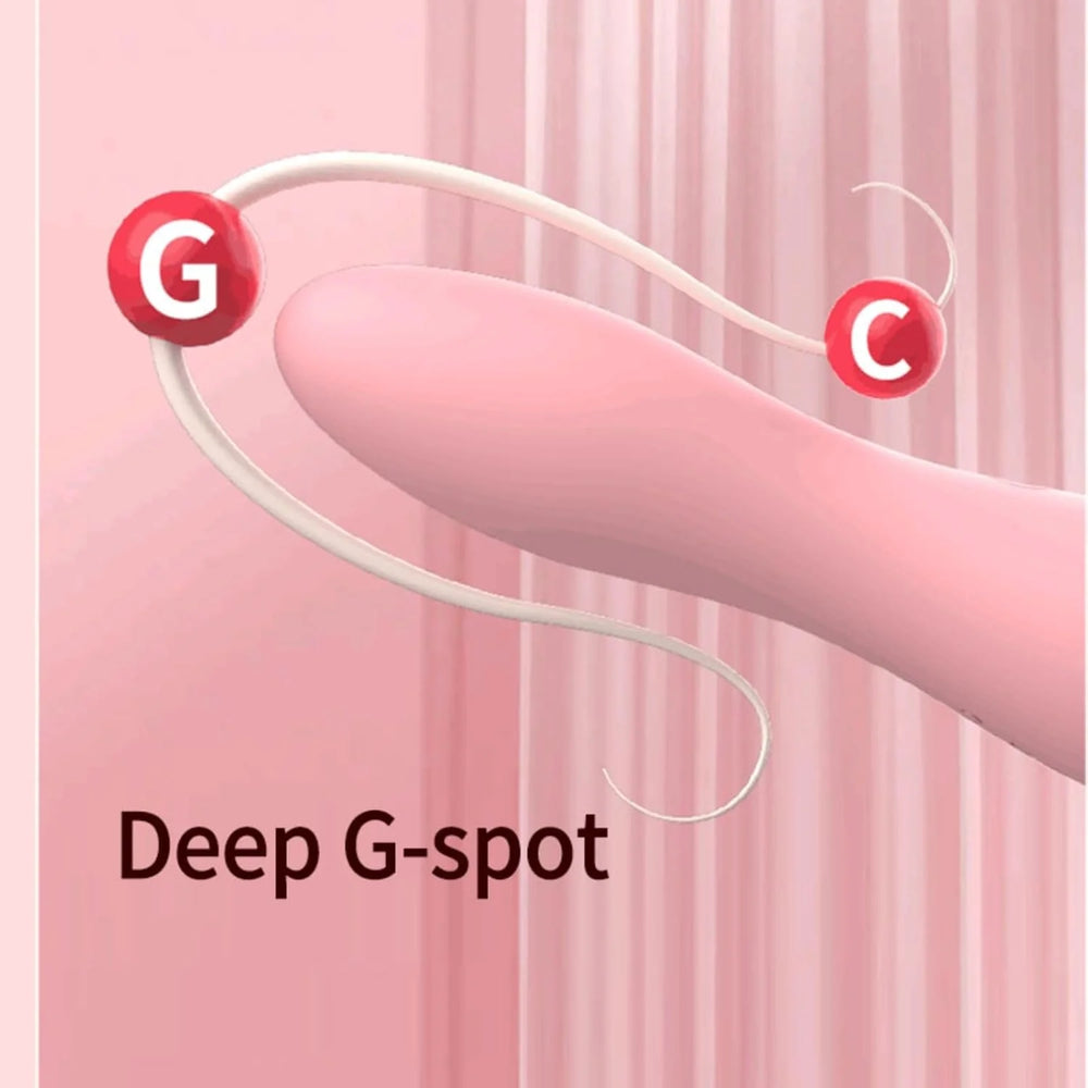USB Rechargeable G-Spot Vibrator with Bullet Attachment for Enhanced Pleasure for All Adults