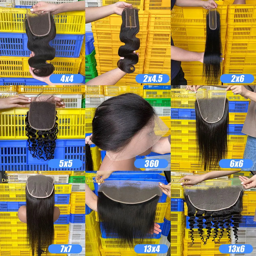 Premium High Definition Thin HD Lace Frontal 13x5, 150% Density Swiss Lace Closure - Vendor Toupee 13x5