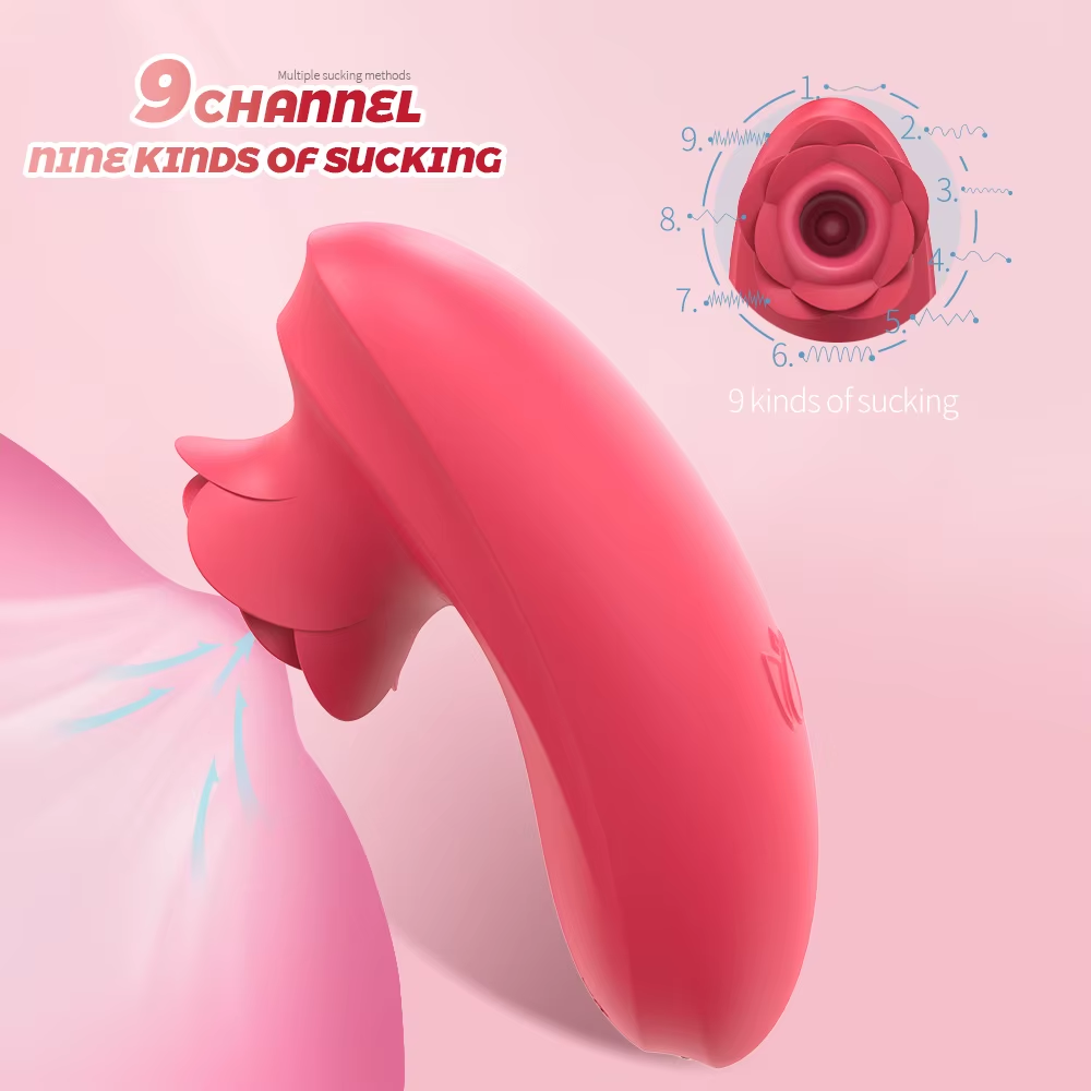USB Female Masturbator Vibrator with Tongue-Licking Clitoral Stimulation Adult Sex Toys for Women