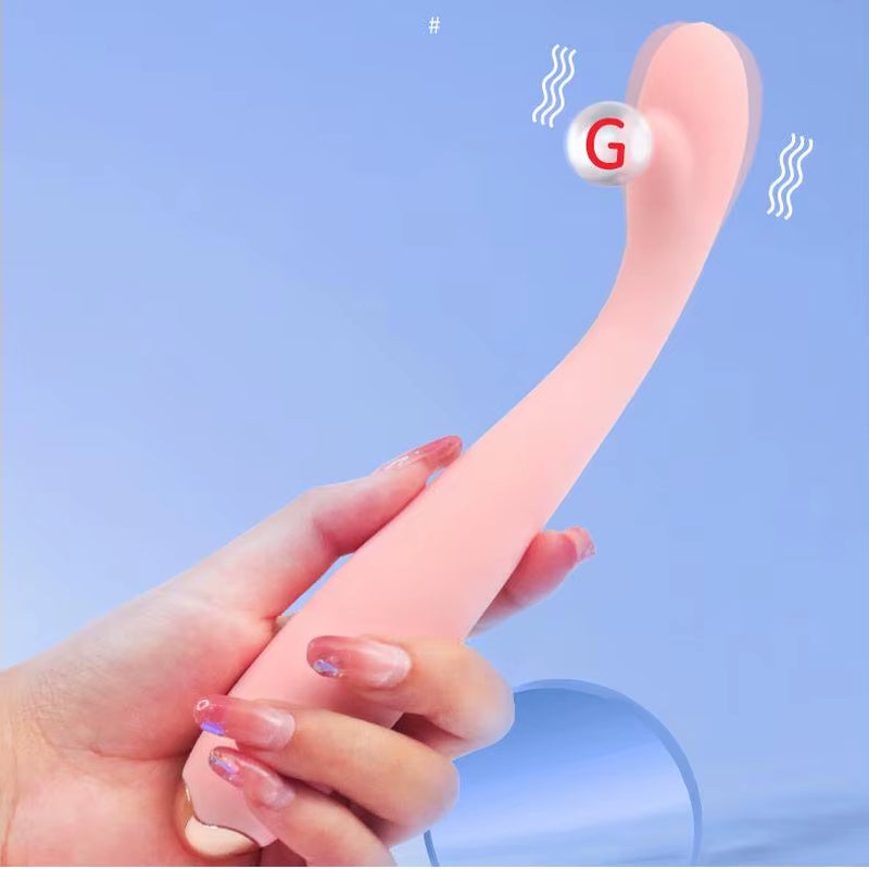G-Spot Vibrator for Women 8 Seconds to Orgasm Finger Shaped Vibes Nipple Clitoris Stimulator Sex Toys for Adult Female