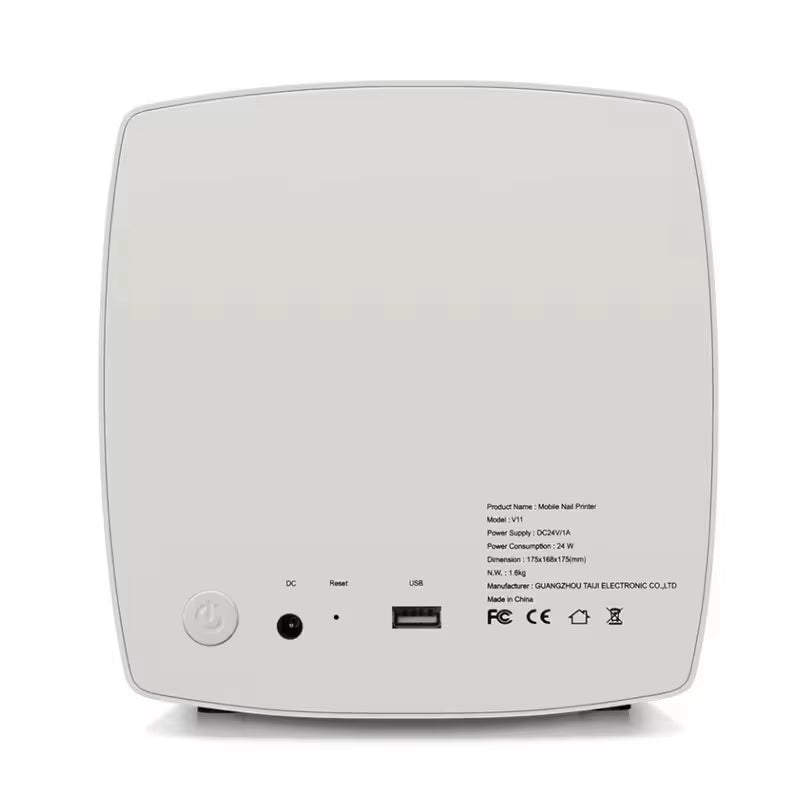 Portable 3D Digital Finger Printing Wifi Intelligent Machine Auto Electric Art Painting Print O2 Nail Art Printer