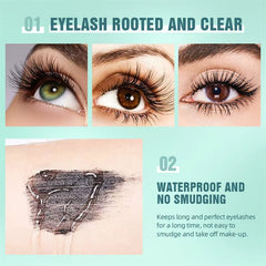 5D Waterproof Long-Lasting Black Silk Fibre for Mascara Mineral Liquid Eyelashes Dropshipping