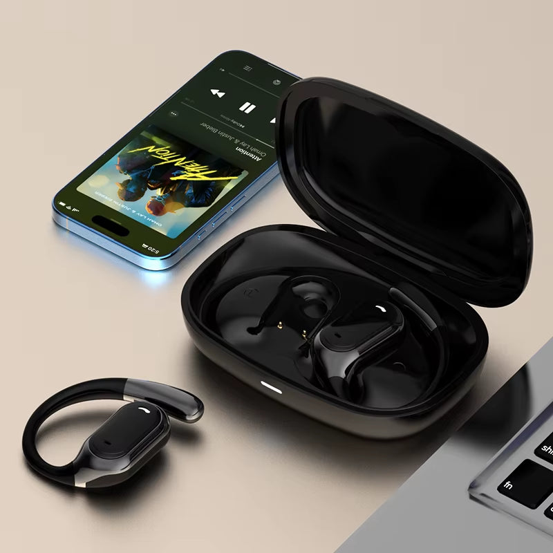 Audifonos Gaming Wireless Earphones 6.0 Hifi Ecouteur for Bluetooth Headphones Noise Cancelling LED Battery APP