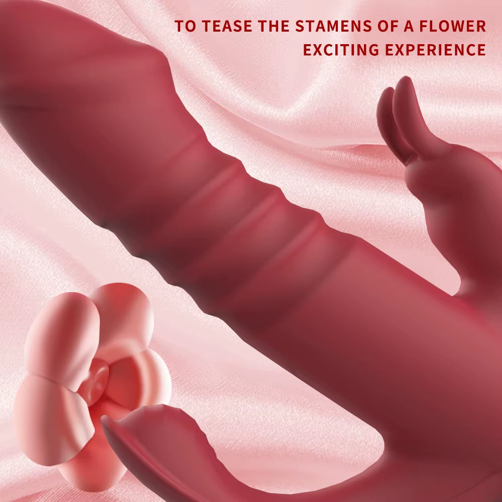 High-Performance 12-Frequency Silicone Panty Vibrator for Women with Clitoral and G-Spot Stimulation