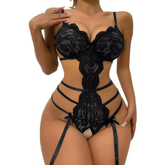 Ladies Body Suit 1 Pcs Hot Sex Lace Suspenders Bodysuits Erotic Lingerie Sexy Underwear for Women Sexy Lingerie