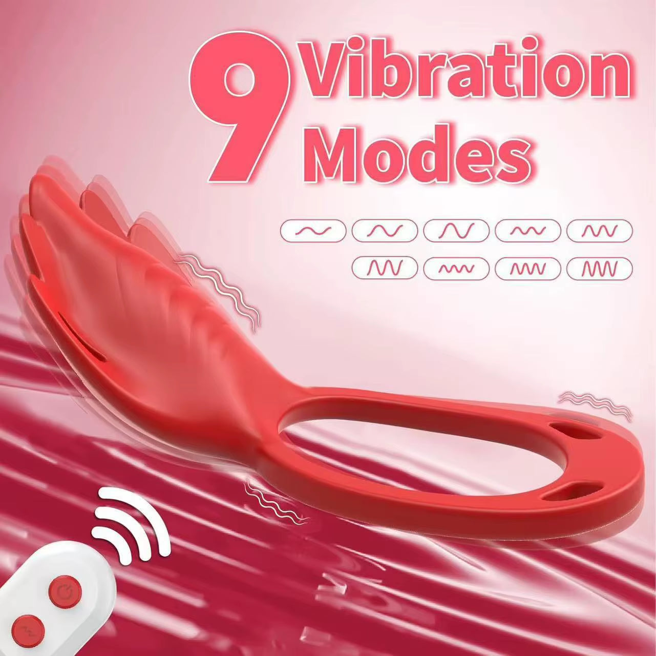 Strap on Vibrator with Multi Modes Adjustable Vibration Rings APP Control