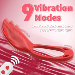 Strap on Vibrator with Multi Modes Adjustable Vibration Rings APP Control