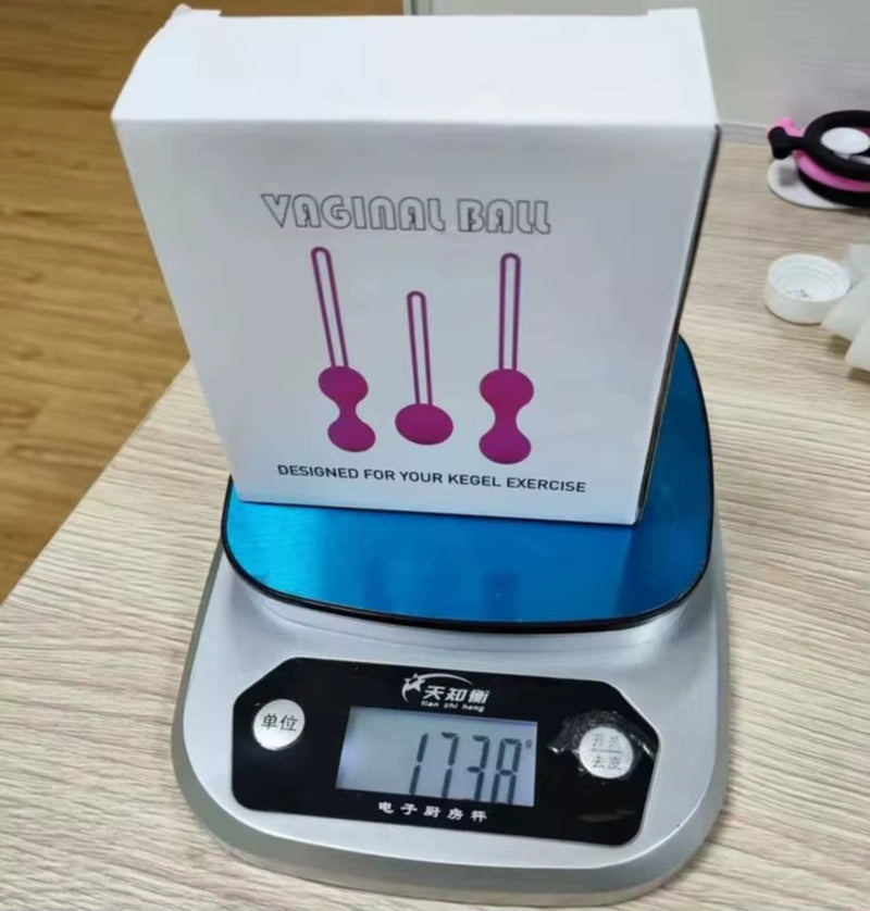 Elevate Your Intimacy: 3-Piece Safe Silicone Kegel Ball Set for Beginners - Enhance Pelvic Floor Strength and Confidence