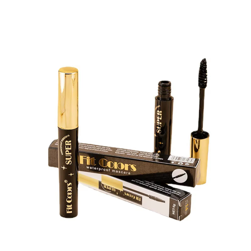 Waterproof 5D Silk Fiber for Mascara with 14 Colors 3D Lash Color Eyelash Extension Thick Lengthening Eye Lashes Cosmetic